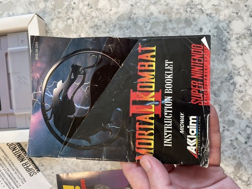 Mortal Kombat 2 Super Nintendo SNES Complete CIB MK2 II - Picture 13 of 16