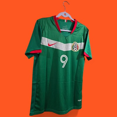 Mexico National Team Home - World Cup 2006 - J. Borgetti # 9