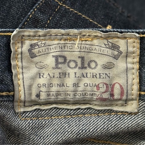 Polo Ralph Lauren Denim Boys Size 20 Dark Blue Wash Vestry Jeans - Picture 4 of 9