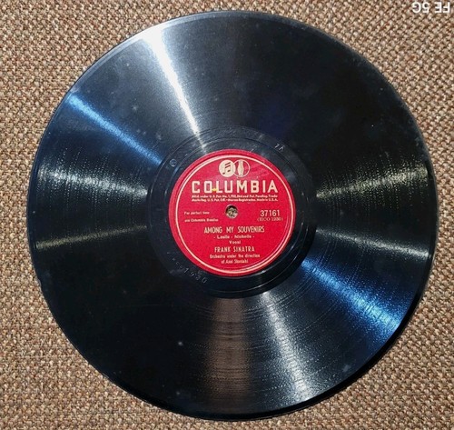 Lot of (6) VG Frank Sinatra Columbia 78 RPM Shellac Records + Sleeves - Picture 12 of 13