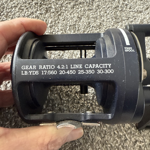 Shakespeare Fulmer 3921/355. Boat multiplier Lever Drag - Picture 5 of 7