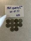 1964 Quarters Set Of 10 #106