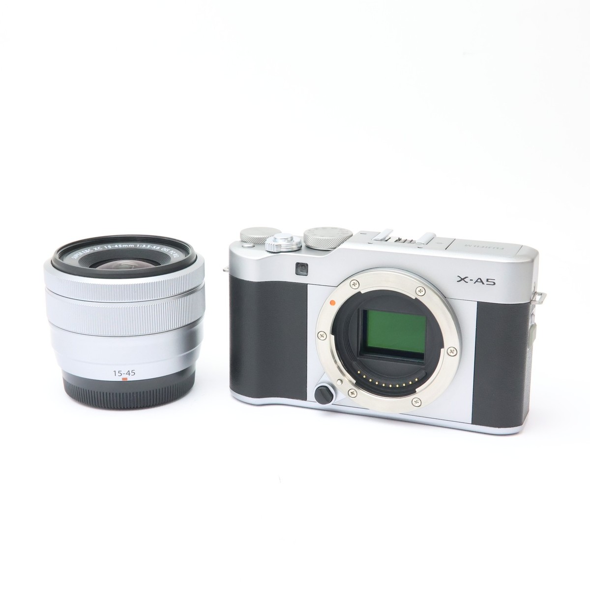 Fujifilm Fuji X-A5 Silver + XC 15-45mm Lens Kit #190 | eBay
