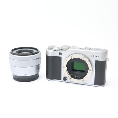 Fujifilm Fuji X-A5 Silver + XC 15-45mm Lens Kit #190 | eBay