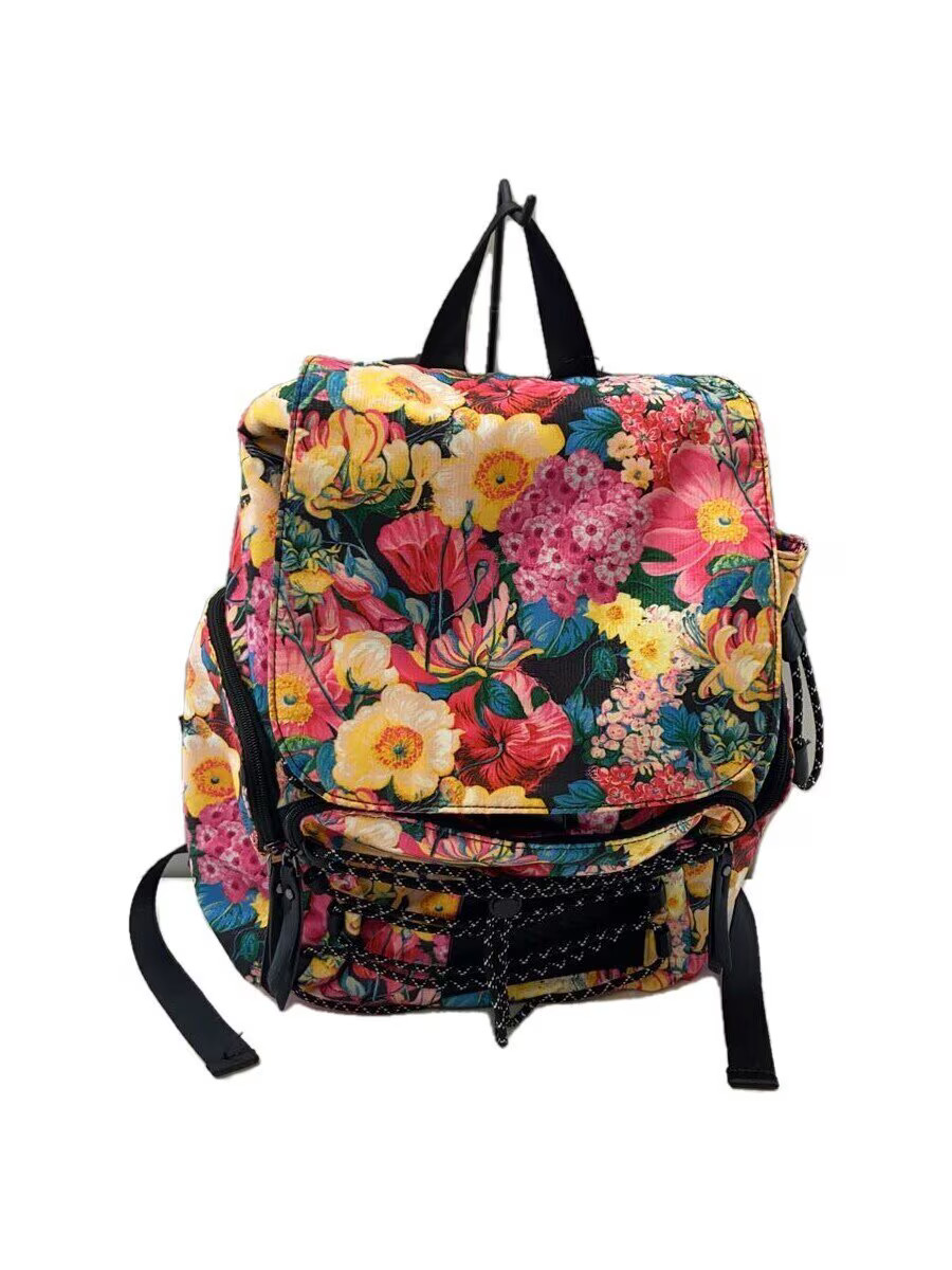 Desigual Backpack Polyester Multicolor Floral Pat… - image 1