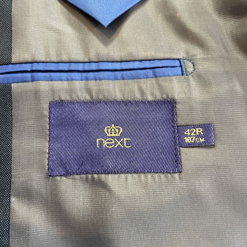 Traje NEXT TAILORING Azul Moderno Calce Ajustado 2 Piezas C42R W38R L31 - Imagen 14 de 22