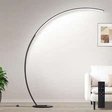 【Upgraded】Dimmable Floor Lamp with 3 Color Temperatures, Ultra Bright 2000LM ...