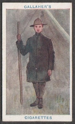 Gallaher's Cigarettes, 1911, Belfast & London, No 3, Sentry Duty at Night
