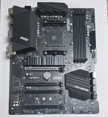 MSI PRO B550M-VC Socket AM4 ATX DDR4 PCIE Gen4 AMD Motherboard NVME Heatsink
