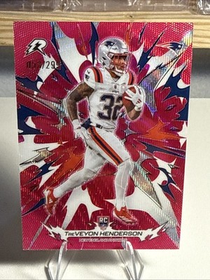 Topps 2026 Resurgance TreVeyon Henderson New England Patriots RC #159 /299