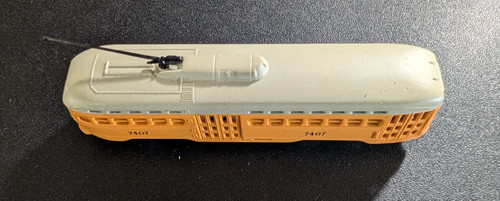 Bachmann Spur N 62989 Stromlinienlokomotiven Zug PCC Straßenwagen #7407 | Zustand: Used