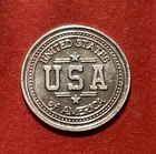 🇺🇸Fine Silver USA Art Round! 1 Gram Pure .999 Silver!