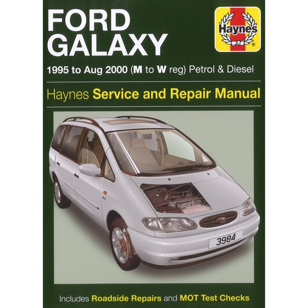 Ford Galaxy Benzin Diesel 1995-08.2000 Reparaturhandbuch Haynes-image