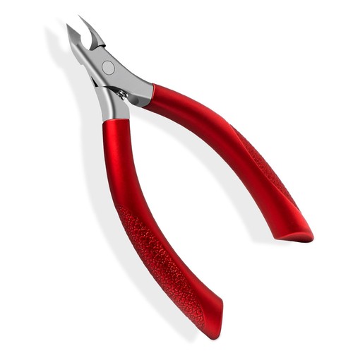 Cuticle Trimmer, Extremely Sharp,Cuticle Clippers for Nails with Silicone Han...