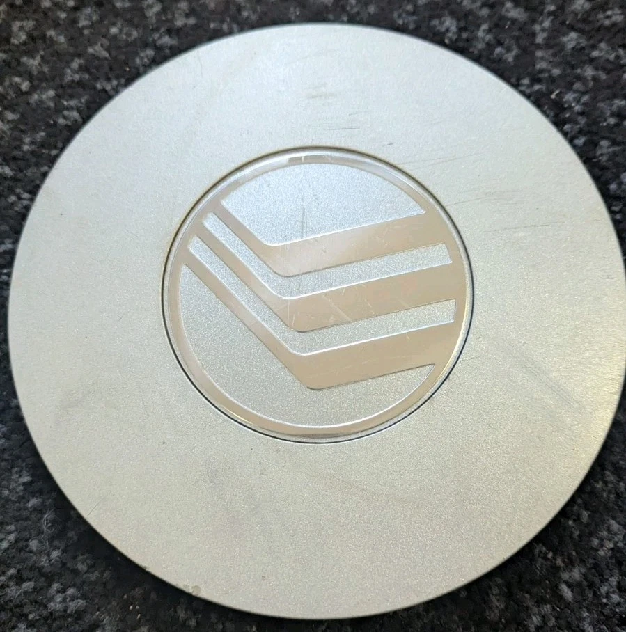 Tapa central de rueda de aluminio Mercury Sable 1996-1998 15 pulgadas #F6dc-1A096-BA Foto 3 de 4