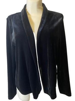 s.Oliver Black Label Samt Cardigan Blazer Jacke Jacket  Gr.44