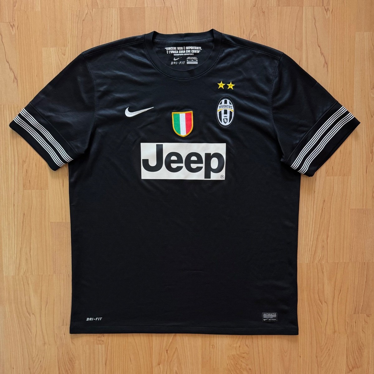 Jersey Nike Juventus Jeep Away Authentic Shirt 2012/2013 - XL