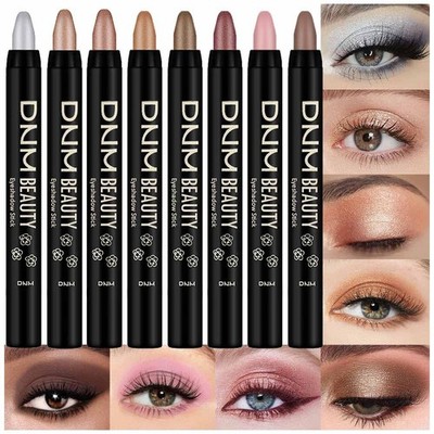 evpct 8Pcs Cream Eye Shadow Brightener Sticks 8 Count (Pack of 1), 8Pcs-Set05 