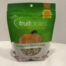 Fruitables Pumpkin  Apple Flavor Healthy Dog Treats Exp.2/26/27