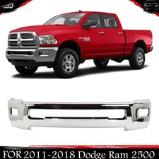 Front Bumper Chrome Steel For 2011-2018 Dodge Ram 2500 3500