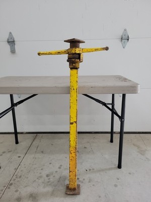 Simplex Roof Support Screw Extension Jack 139 A-8 Fixed Base Plate ~40'' to 67''