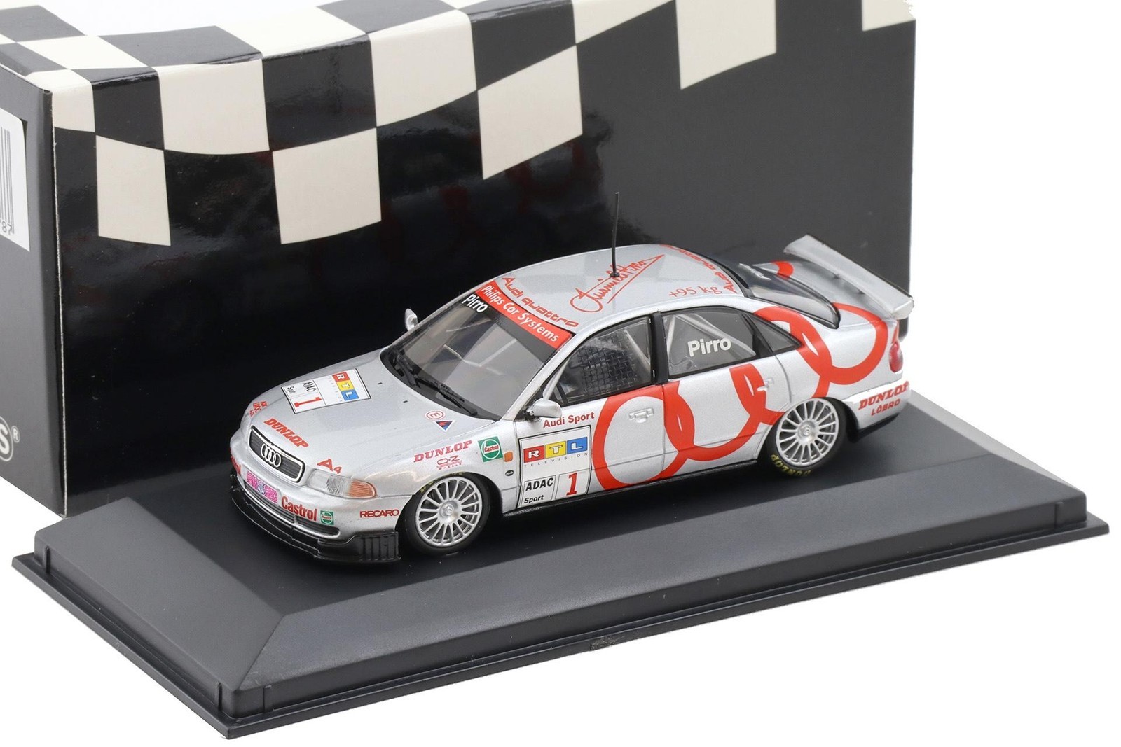 Minichamps Audi A4 STW Quattro STW 1997 1:43 E.Pirro #1 Metal