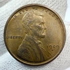 1909-S Lincoln Wheat Penny 1c One Cent San Francisco US Coin RB - KEY DATE!