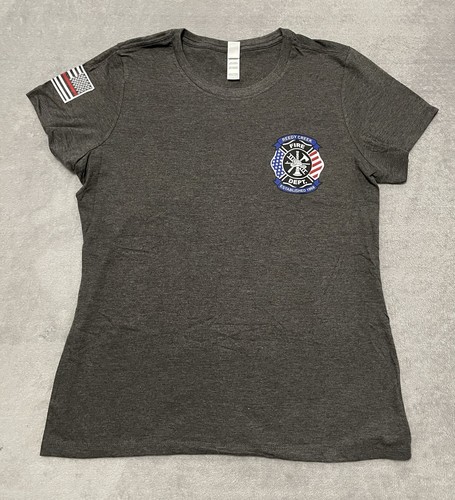 Reedy Creek Fire Rescue Walt Disney World T-Shirt Cast Member Damen L grau FL - Bild 1 von 11