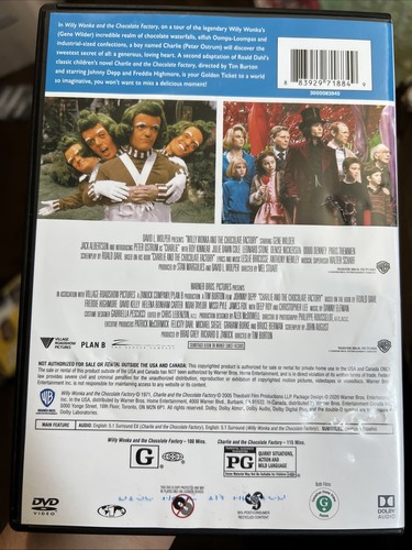Willy Wonka and the Chocolate Factory / Charlie and the Chocolate Factory DVD - Picture 2 of 2