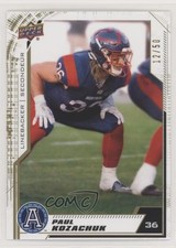 2020 Upper Deck CFL Gold 12/50 Paul Kozachuk #194 y7j