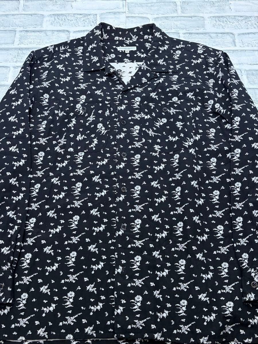 Engineered Garments Allover Pattern Open Collar S… - image 3