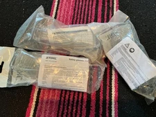 Original Stihl Parts: Lot of three pairs of Stihl Safety Glasses. NOS