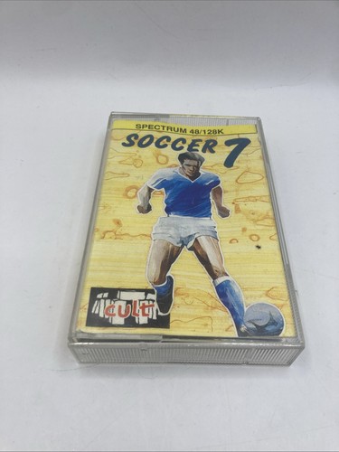 Soccer 7 - Cult Software - ZX Spectrum 48k/128k In Case With Sleeve - Picture 2 of 12