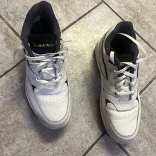 Dunlop Dry Athletic Genuine Leather Upper Golf Shoes, Size 7.5