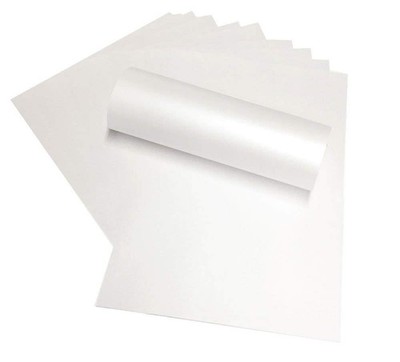 Pearlescent White Gloss Double Sided Paper For Inkjet Laser A4 120gsm