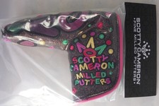2026 Scotty Cameron Carnival Crown Metal Flake Putter Headcover - Mardi Gras NEW