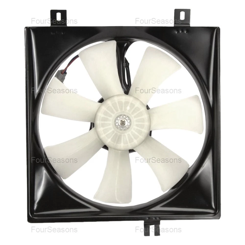 For Toyota RAV4 2001-2005 Four Seasons A/C Condenser Fan Assembly Foto 2 de 2