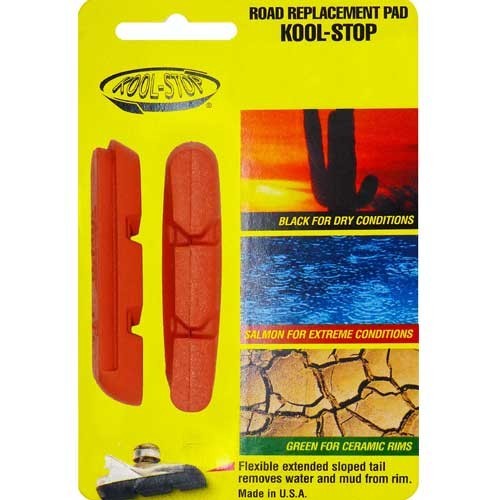 Goma de freno Kool-Stop Road R3 365 salmon para llantas de aluminio frenos... - Imagen 1 de 1