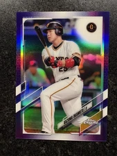 Kazuma Okamoto /299 - 2021 Topps Chrome NPB - Purple Refractor - US Seller