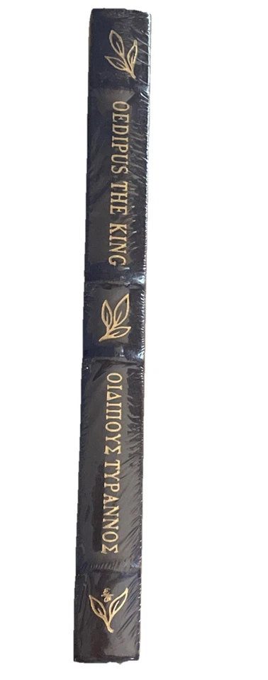 Hardcover Leather Oedipus The King by Sophocles Easton Press NEW SEALED(Read) - Image 2 of 4