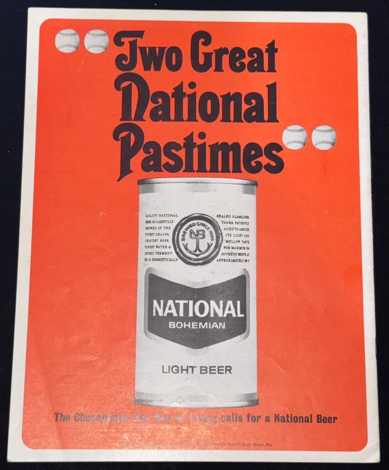 1966 Baltimore Orioles World Series Champs Team Signed Program Auto Beckett BAS - Image 3 of 4