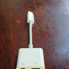 Lightning to 3.5mm Jack  Lightning Charge 1:2 Split Adapter, White, For Apple