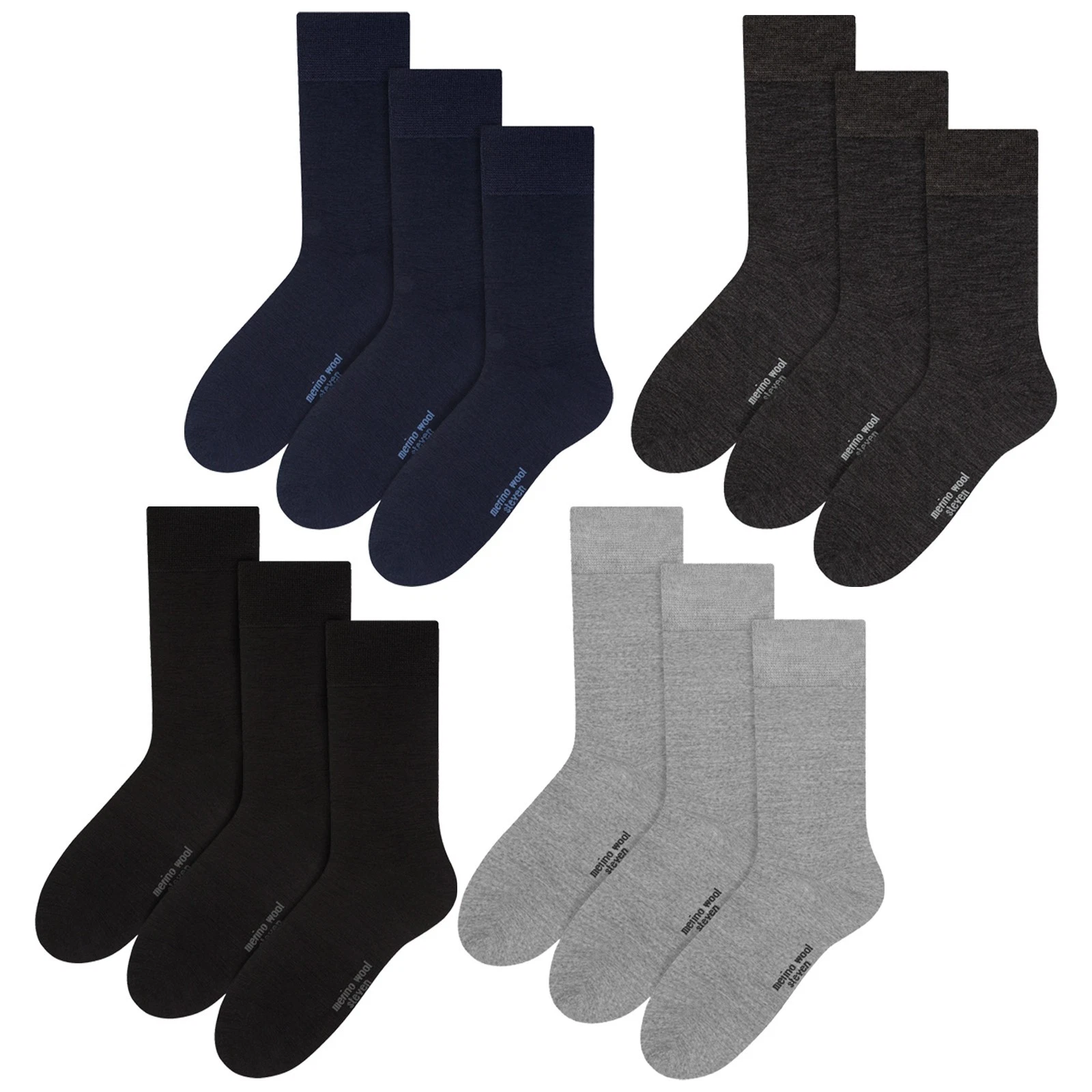 3 Pairs Mens Warm Merino Wool Socks
Opens in a new window or tab