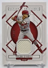 2021 National Treasures TYLER O'NEILL Jersey Patch /99 St Louis Cardinals #49