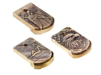 NDZ Sig P365 P365XL Brass Weighted 3D Magazine Base Plate 10 & 12