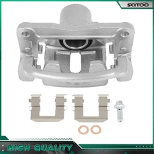 For 07-17 Chevrolet Equinoxs Rear Left Brake Caliper w/ Bracket Accessories Kit