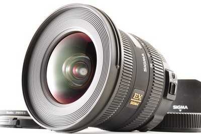 Sigma 10-20mm f/3.5 EX DC HSM Lens For Nikon F mount Hood *Near Mint+5* #4991