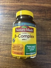 Nature Made Super B Complex with Vitamin C 140 Tablets