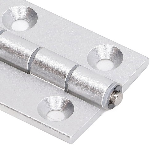 2x Scharniere Aluminium Flache Offene Harz Buchse Tür Scharniere Holzbearbeitung - Afbeelding 13 van 24