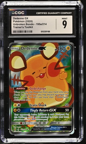 Dedenne-GX graded CGC 9 for sale on eBay